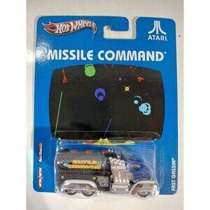 NIP Hot Wheels Atari Video Games 1:64 Die Cast Missile Command Fast Gassin Truck